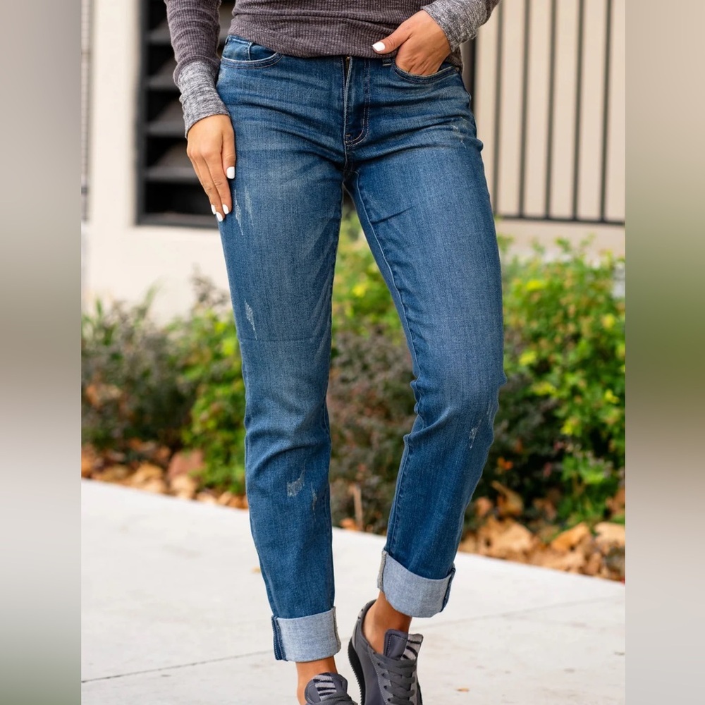 Judy Blue Boyfriend Jeans